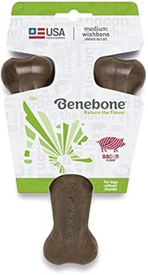 Benebone Real Flavor Wishbone Dog Chew Toy, Made in USA | Amazon (US)