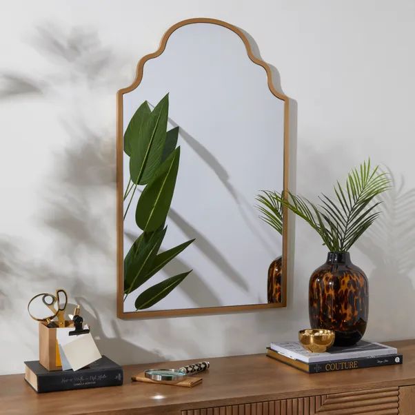 Moroccan Wall Mirror, 80x50cm | Dunelm