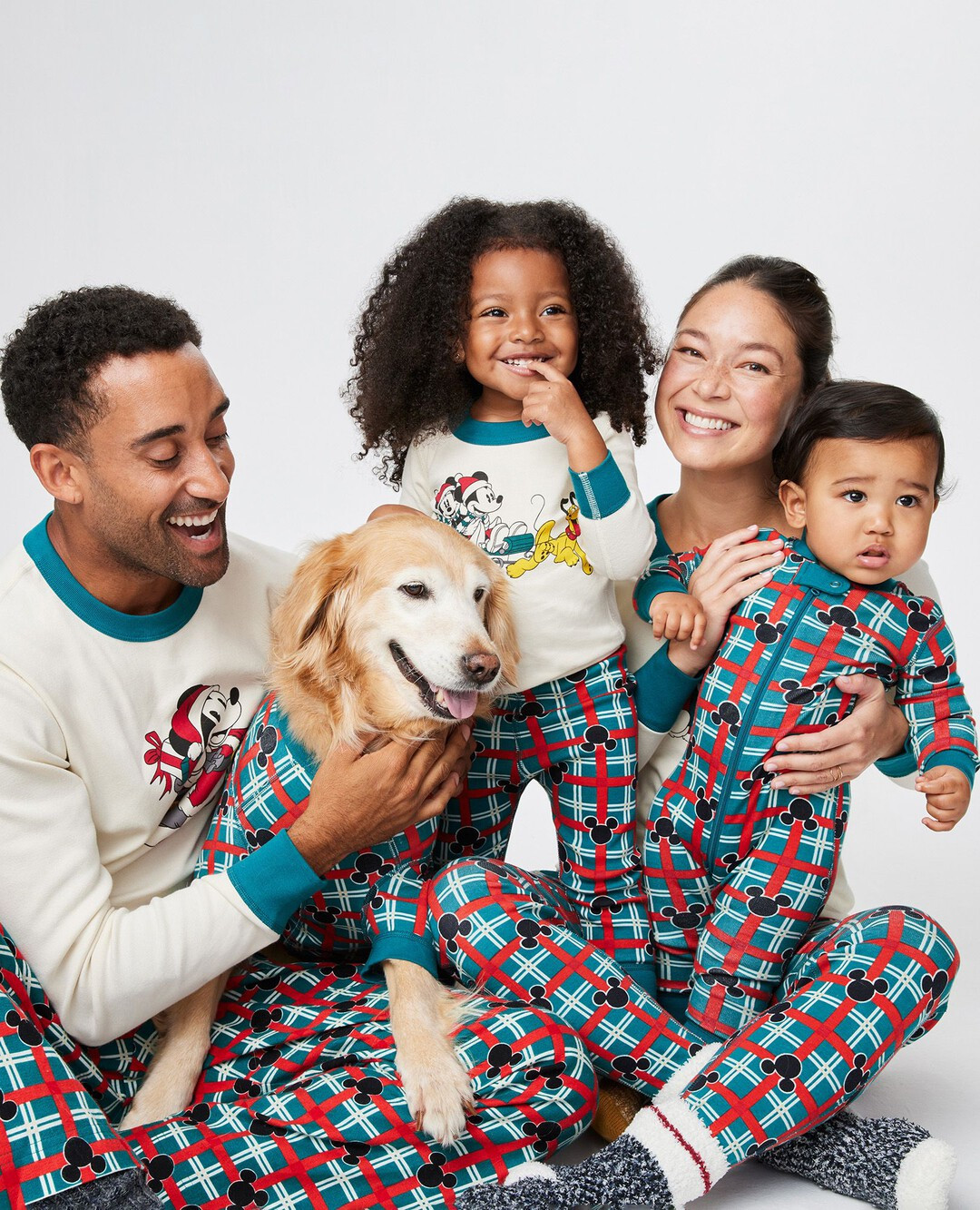 Women's Disney Minnie Mouse Holiday Long John Pajama Top | Hanna Andersson