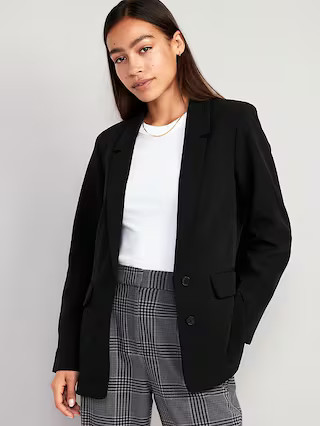 Taylor Relaxed Suit Blazer | Old Navy (US)