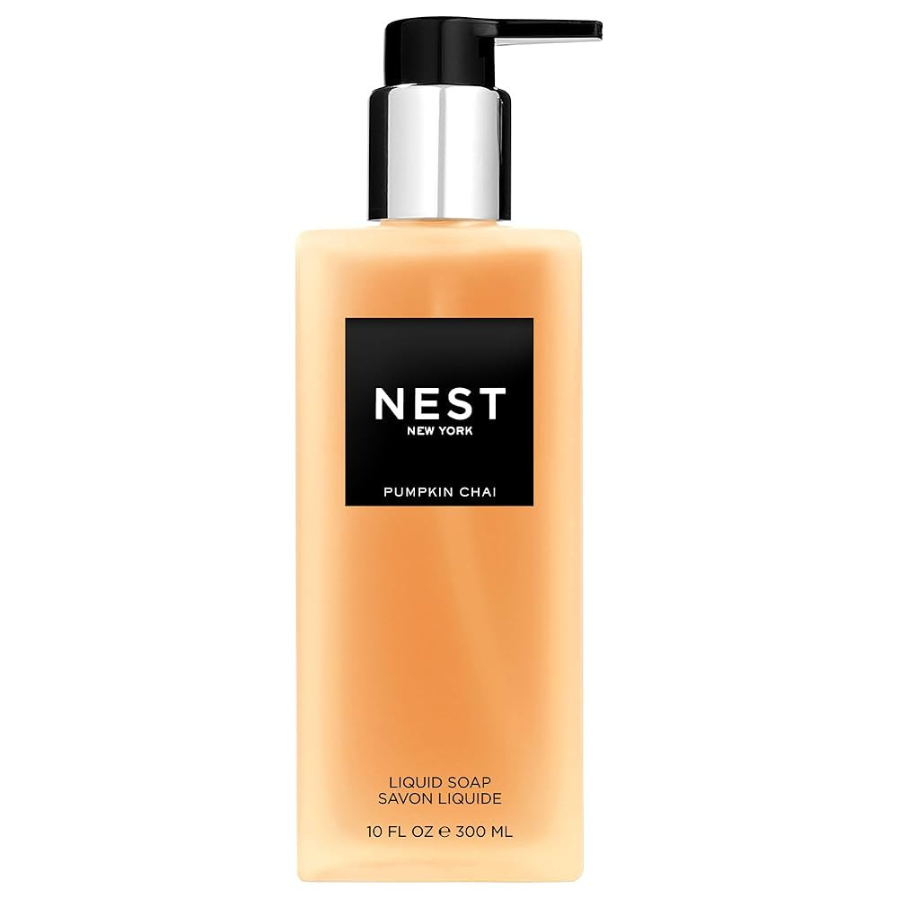 NEST New York Liquid Soap, Pumpkin Chai - 10 fl oz - Cleanses & Nourishes Skin - Approx. 300 Pump... | Amazon (US)