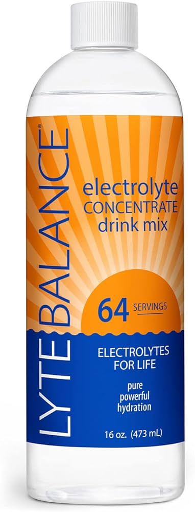 LYTE BALANCE Electrolye Concentrate | Liquid Electrolytes Drink Mix w/ Sodium, Potassium & Magnes... | Amazon (US)