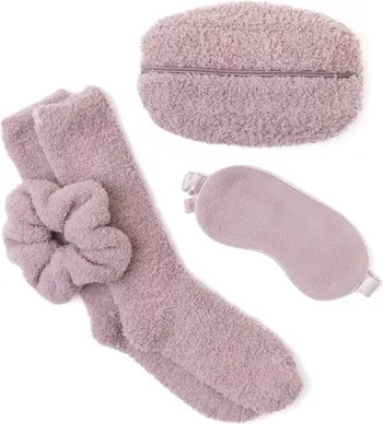 CozyChic™ Eye Mask, Socks & Scrunchie Travel Set | Nordstrom