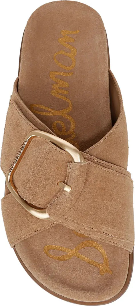 Sam Edelman Darla Slide Sandal in Cyprus Tan Multi at Nordstrom, Size 8 | Nordstrom