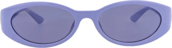 Gucci 56mm Oval Sunglasses | Nordstromrack | Nordstrom Rack