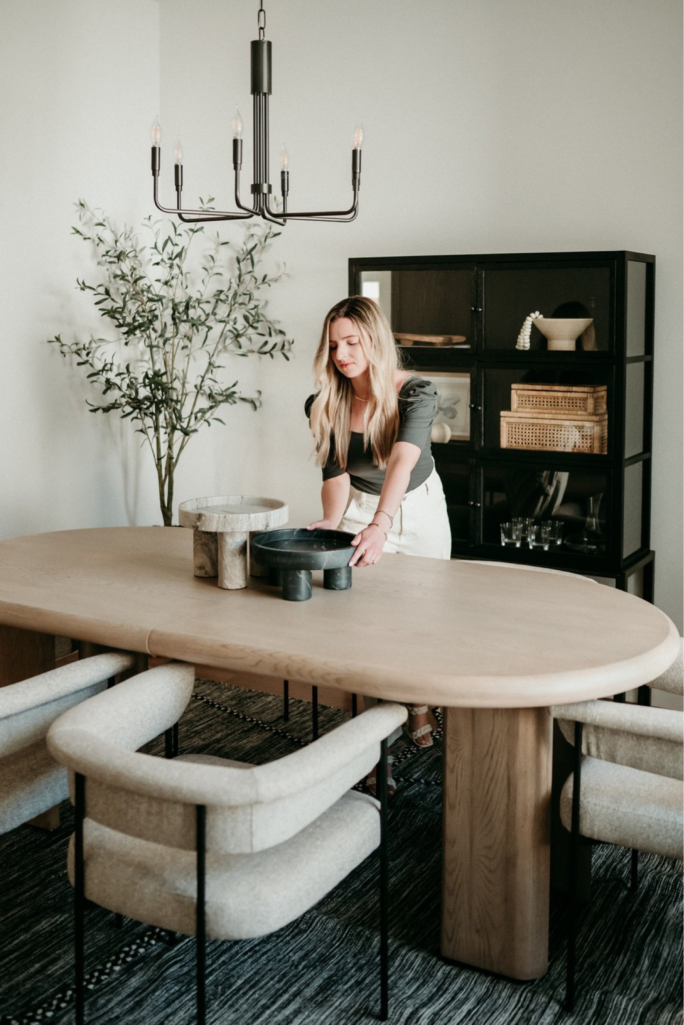 Jaylen Extension Dining Table curated on LTK