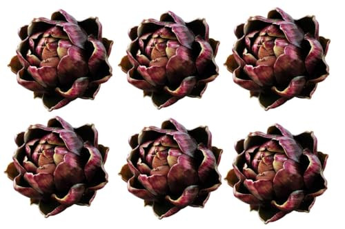 WESAPPINC Large Artificial Artichoke Fake Vegetables and Fruits for Kitchen Home Table Wedding De... | Amazon (US)