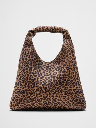 Vegan Leather Mini Slouchy Tote | Banana Republic Factory