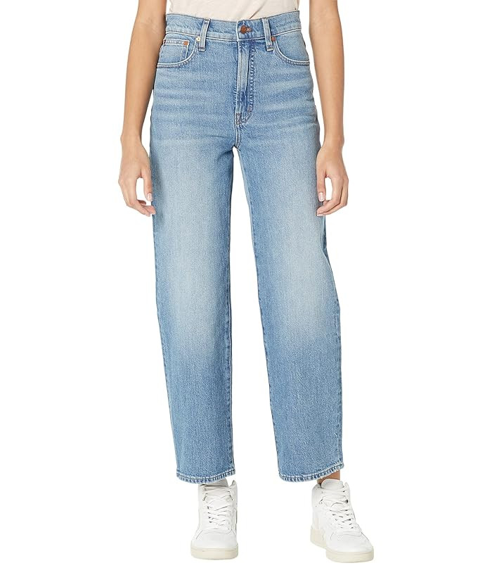 Madewell The Perfect Vintage Wide-Leg Full-Length Jean in Elmont Wash | Zappos