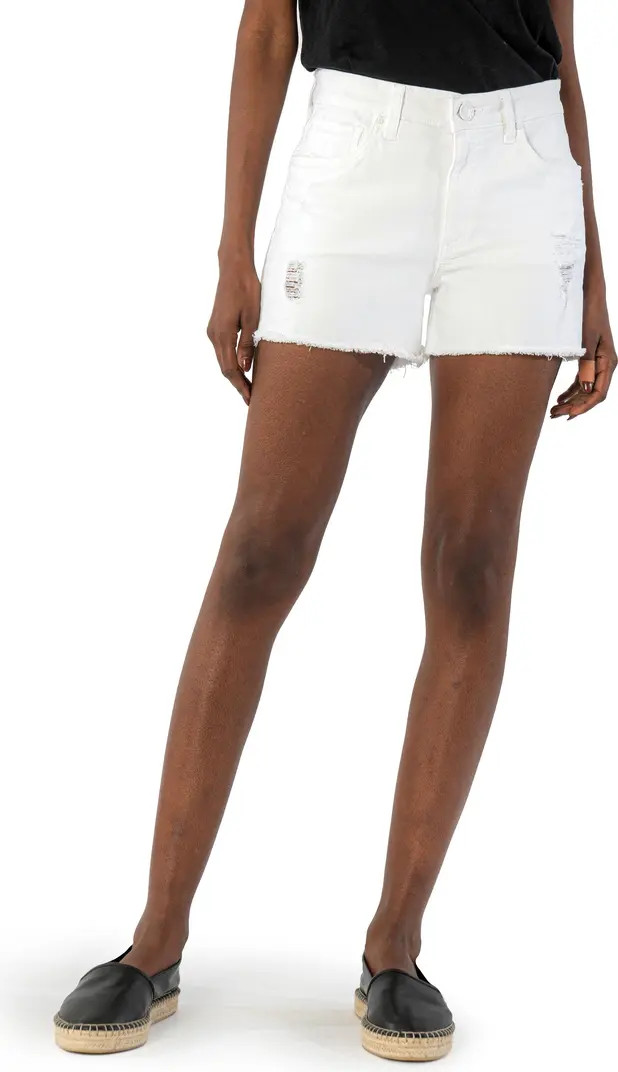 KUT from the Kloth Gigi High Waist Denim Shorts | Nordstrom | Nordstrom
