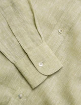 The Boyfriend: Linen, Sage Green | With Nothing Underneath
