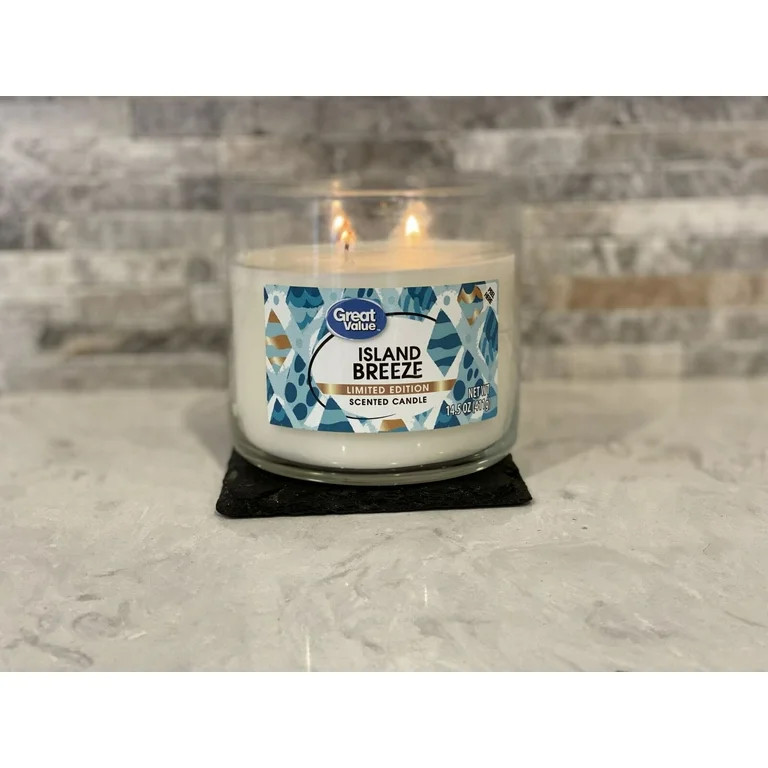 Great Value Limited Edition Island Breeze Candle, 14 oz | Walmart (US)