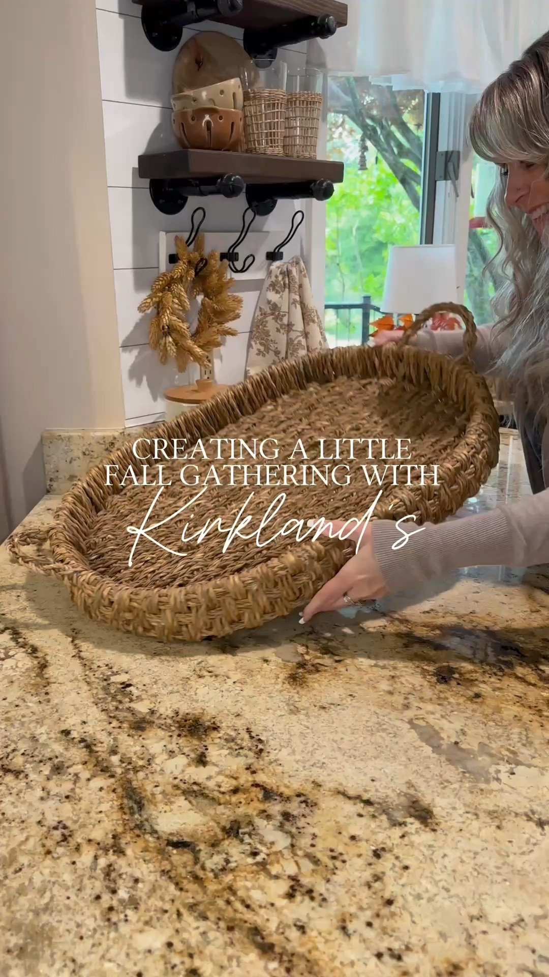 #ad A Little Fall Gathering 🍂

A simple fall centerpiece featuring some beautiful seasonal finds from Kirkland’s. 🍂 I started with this beautifully detailed woven tray with handles, then layered in the maple leaf arrangement, warm-toned pumpkins, and the sweetest gold squirrel with his bowl filled with acorns. Stacked bowls overflowing  with caramels add a little treat for everyone to enjoy. 🤎

I love how these simple seasonal touches make everyday moments at home feel a little more joyful and memorable.

Stop by your local Kirkland’s or shop online to bring a little fall into your home. 🍂

@kirklands #Kirklands #FallDecor #fallcenterpiece  #FallDecorating #AutumnDecor #FallStyling #FallVignette #FallTableDecor #FallTrayDecor #WovenTray #DecorativeTray #MapleLeafArrangement #FallFloralArrangement #FauxFallStems #FallPumpkins #DecorativePumpkins #PumpkinDecor #AcornDecor #SquirrelDecor #SeasonalDecor