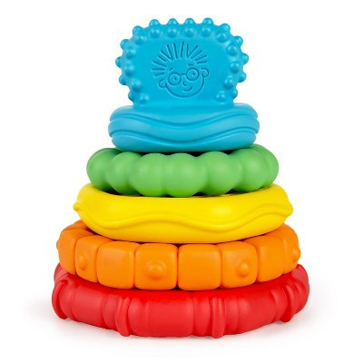 Baby Einstein Stack & Teethe Multi-Textured Teether Toy | Target