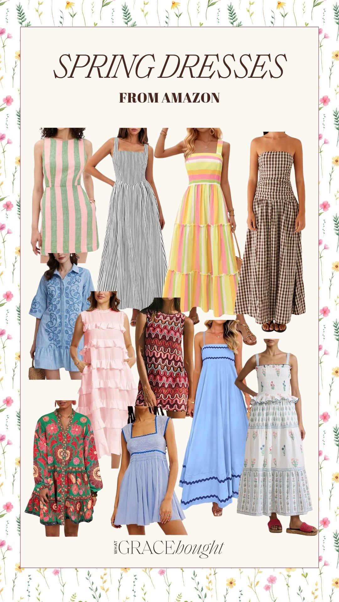 NEW spring dresses from Amazon! 

#LTKSeasonal