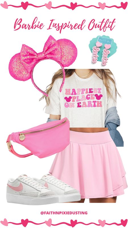 Barbie Inspired Outfit, Disney Barbie, Theme Park Barbie 

#LTKtravel #LTKFind #LTKstyletip