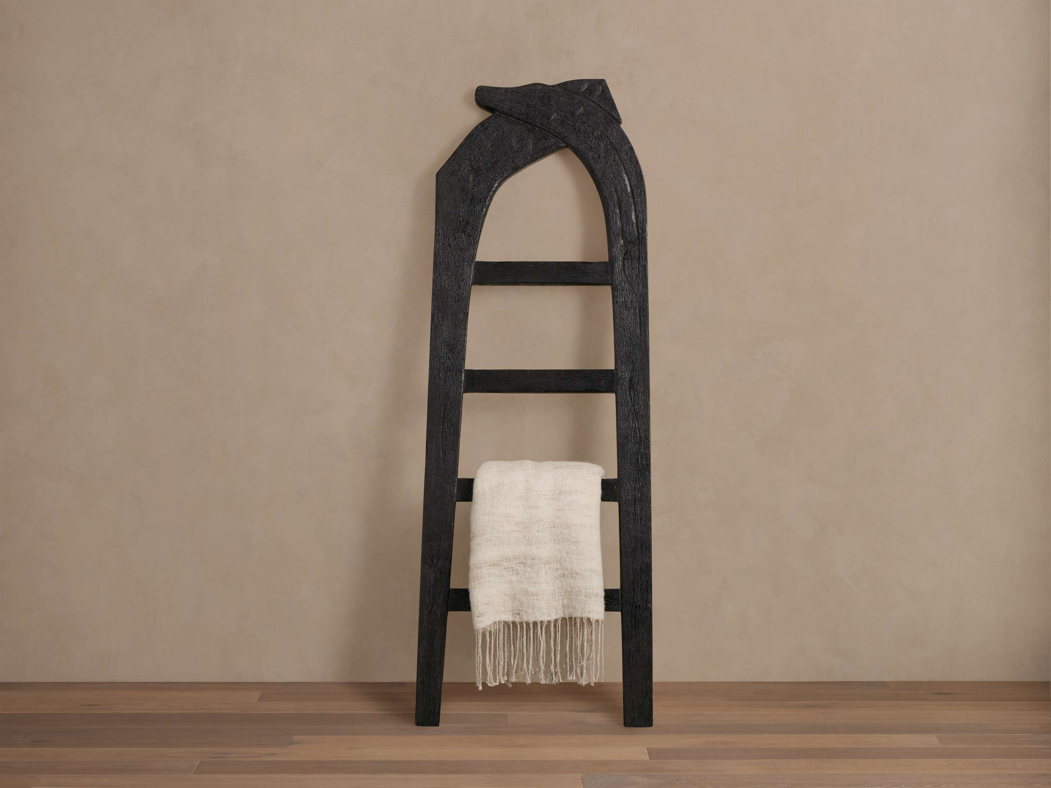 Nivalis Wooden Ladder | Arhaus