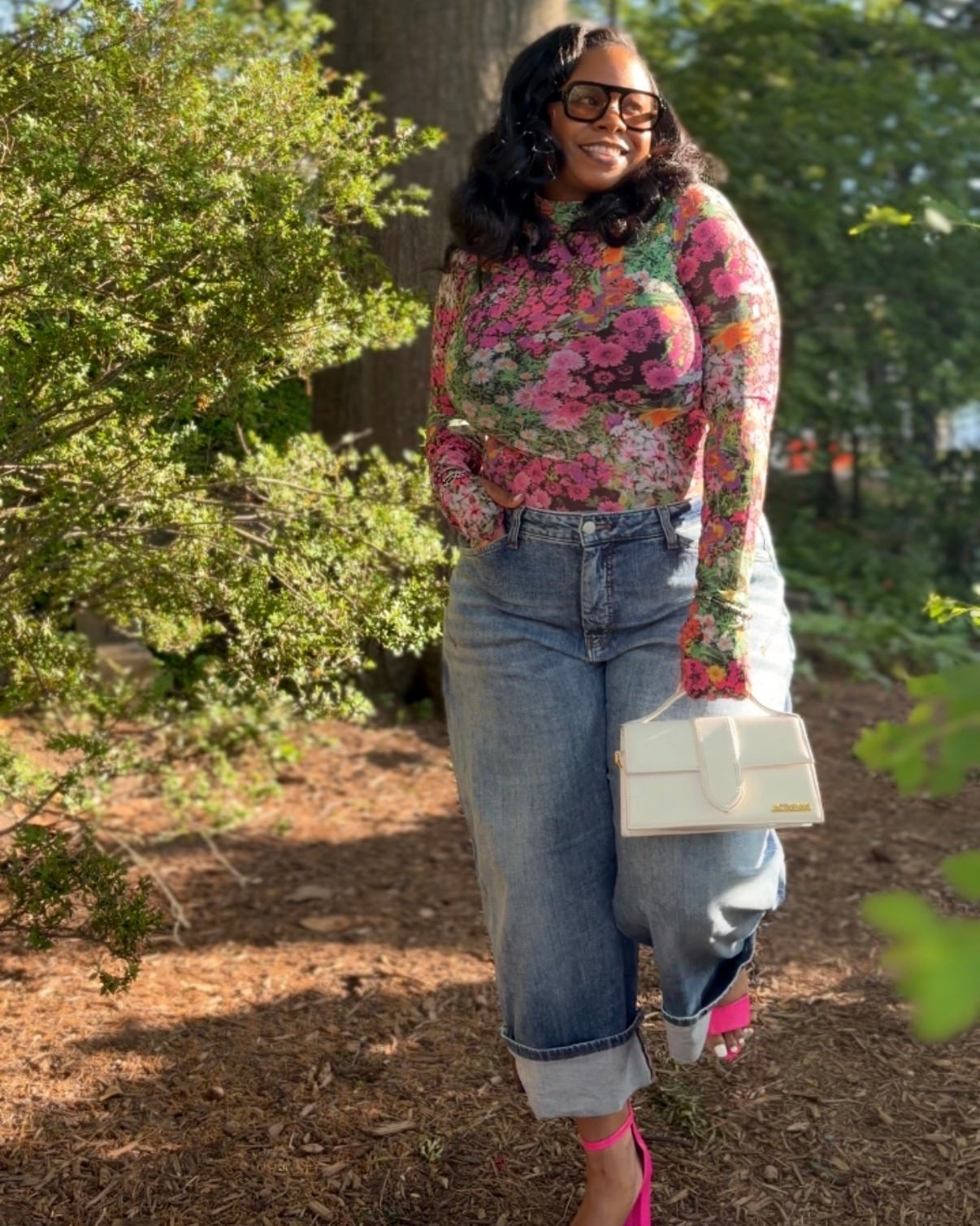 Wearing a size 16W in the jeans. The top is old but similar tops from the brand are linked.

#LTKootd #LTKMidsize #LTKPlusSize