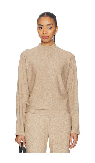 Cozy Dolman Mock Neck Pullover in Bruna | Revolve Clothing (Global)