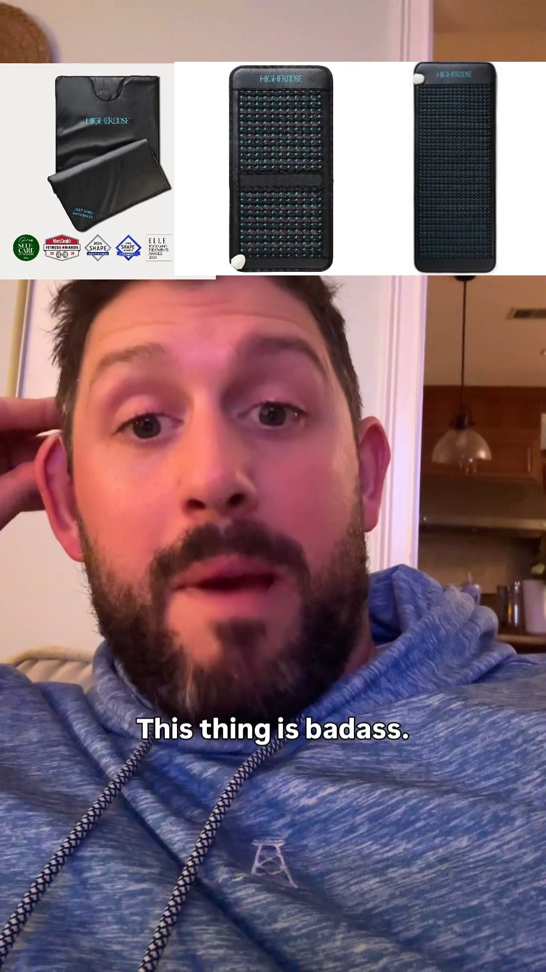 Well my wife is the best and I just haven’t taken advantage of her gift giving skills. But can’t wait to start! @higherdose sauna, and PEMF for all thing recovery. This is high level stuff that you can have in your home for all your wellness goals. #health 

#LTKfitnessgoals #LTKActive #LTKselfcare