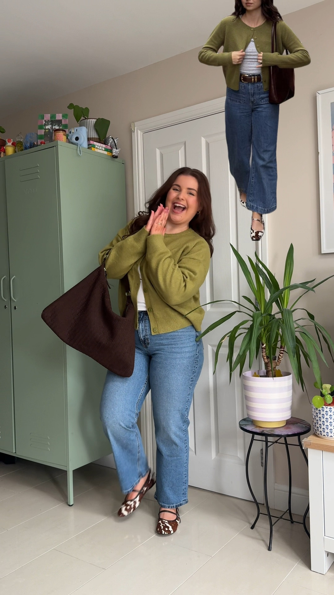 I wear an L in the cardigan and a 32/30 in the jeans (I’m a UK14 and 5’4)✨

#LTKmidsize #LTKstyletip #LTKjeans