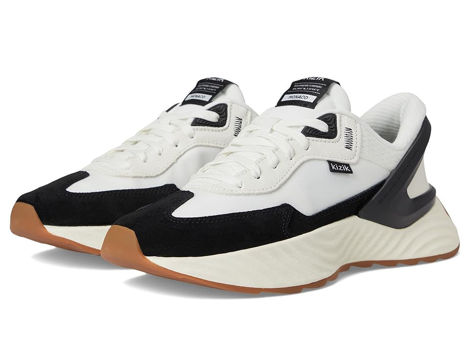 KIZIK Monaco Hands-Free Women's Shoes White/Black : 8.5 M, Rubber | Zappos
