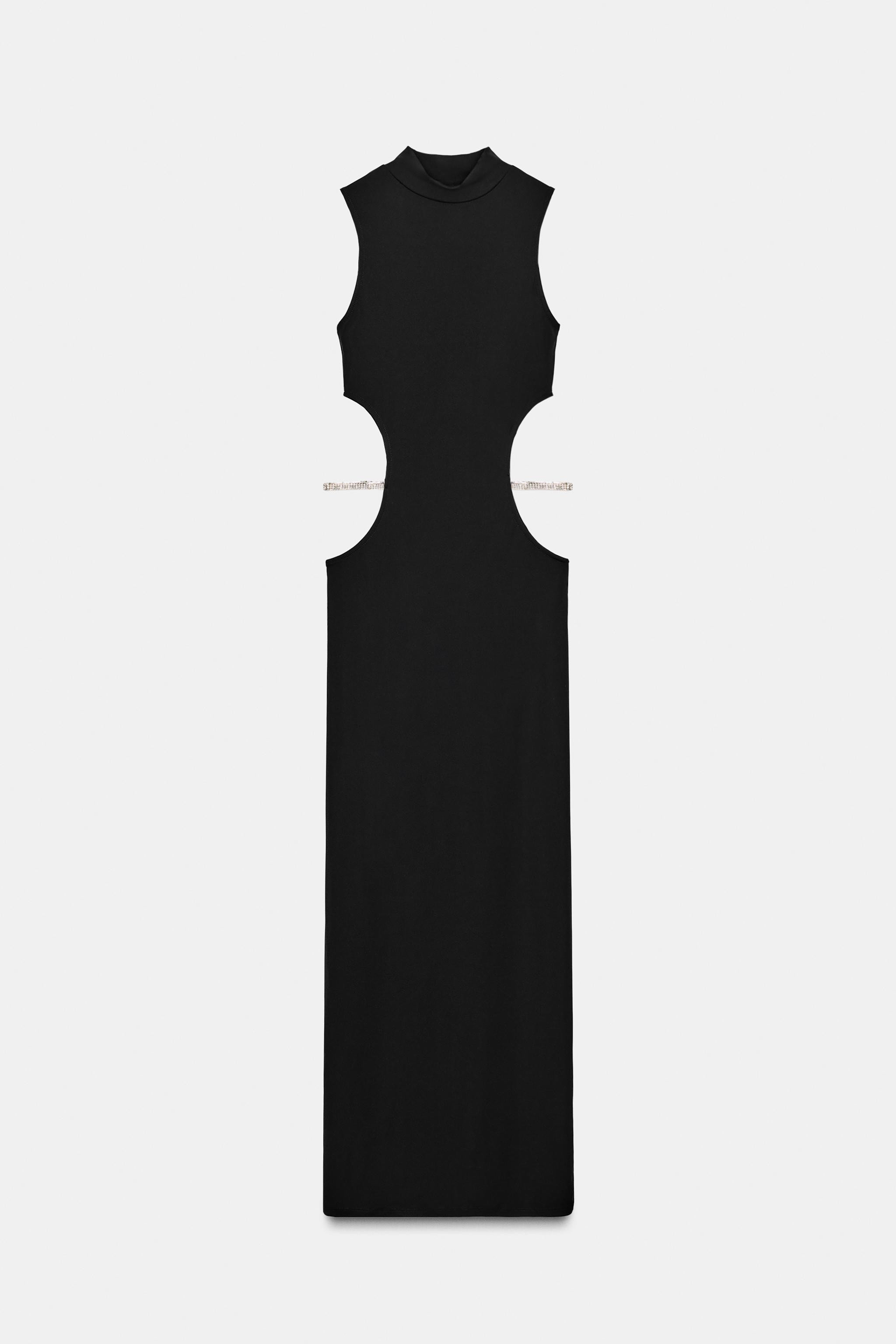 JEWEL CUT-OUT DRESS | Zara US