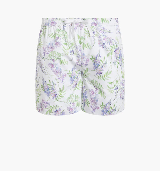 The Leo Short - Wisteria Cotton Sateen | Hill House Home US