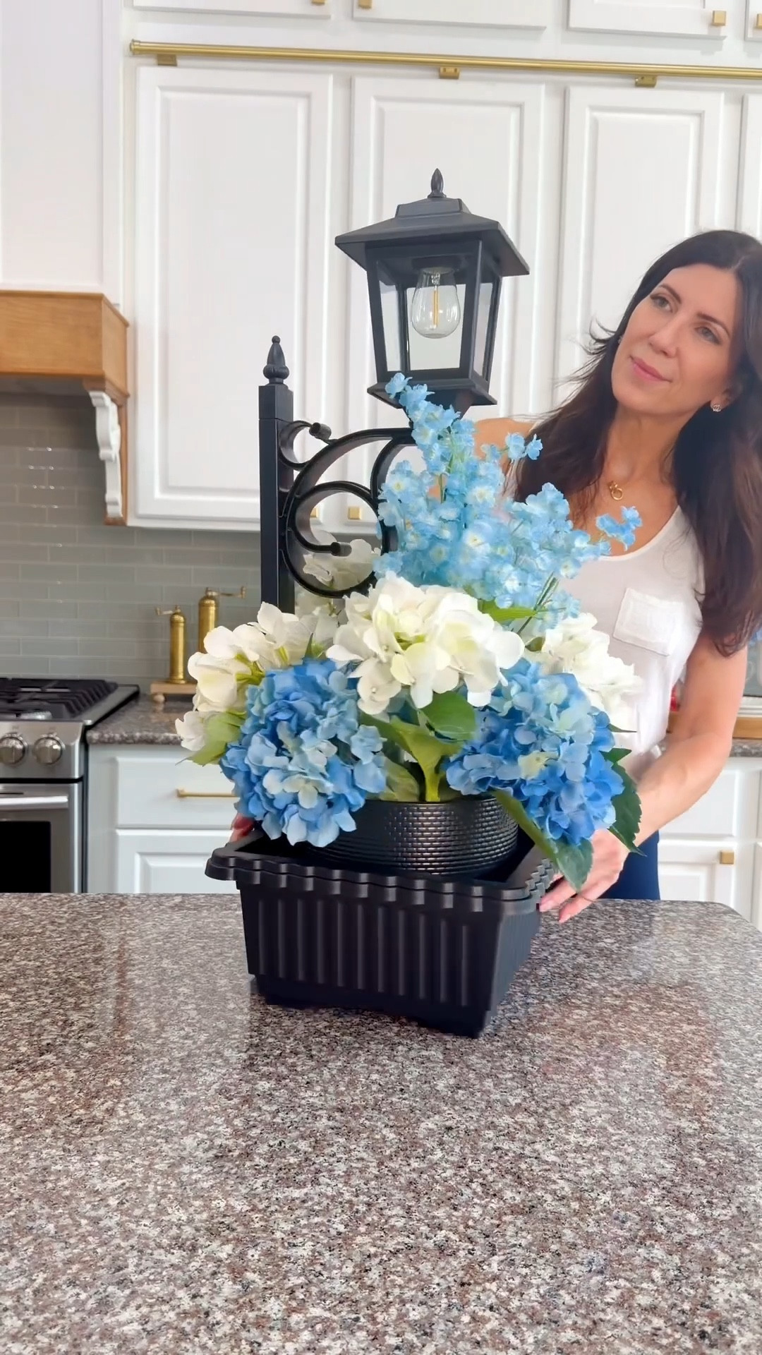 Solar lantern planters? Yes please. 
Styled them with faux florals for now, but I already have plans for real blooms by the pool and I cannot wait to see them lit up at night! 

Outdoor lights | Solar lights | Cute planters | Yard lights

#LTKSeasonal #LTKHome #LTKMothersDay