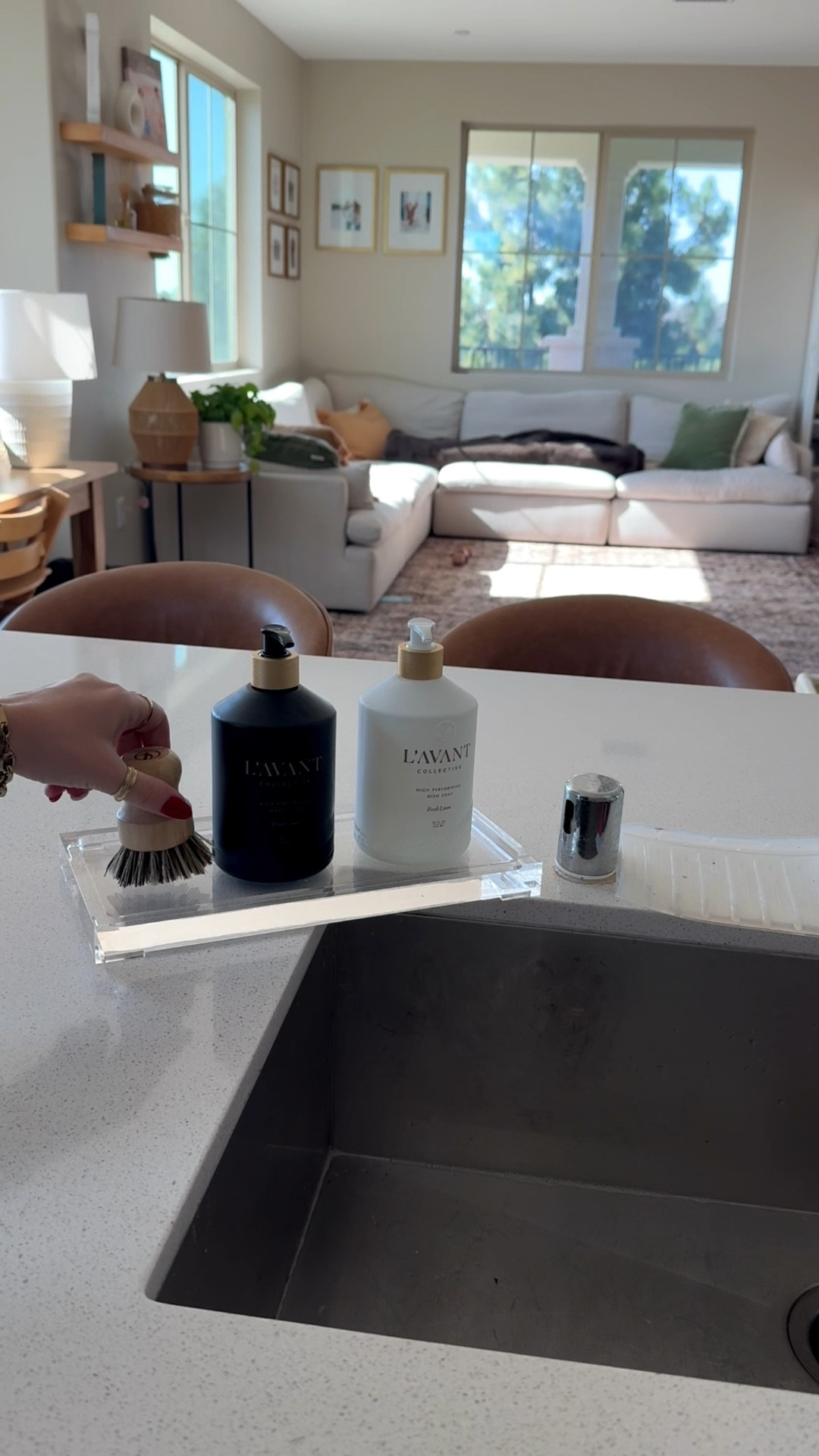 The easiest clean swap you can make, and it’s a pretty one! My favorite dish and hand soap comes in several scents, I just purchased the santal too! Use code LIFE+STYLE20


#LTKmomlife #LTKdayinmylife #LTKHome