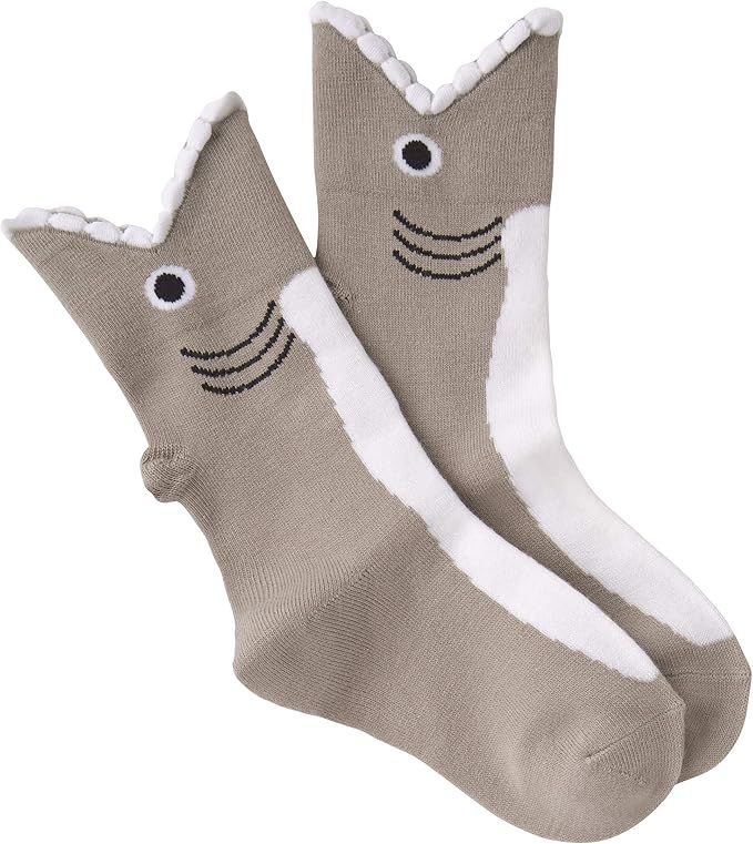 K. Bell Socks Kids' Fun Conversation Starter Crew Socks-1 Pairs-Cool Casual Novelty Gifts | Amazon (US)
