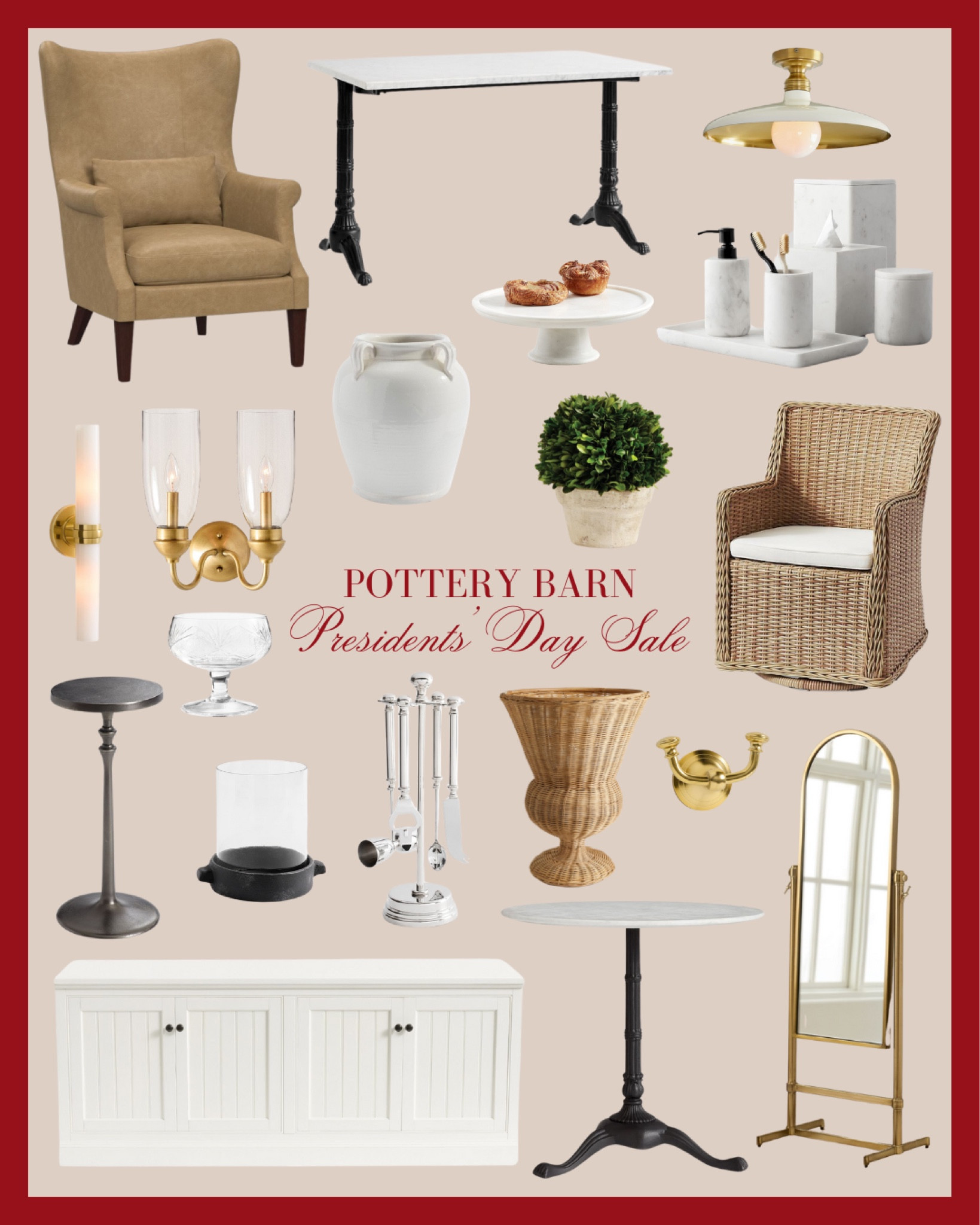 Shop these Presidents’ Day Sale home decor and furniture finds from Pottery Barn!  #potterybarn #homedecor #furniture #lighting #presidentsday 

#LTKSaleAlert #LTKHome