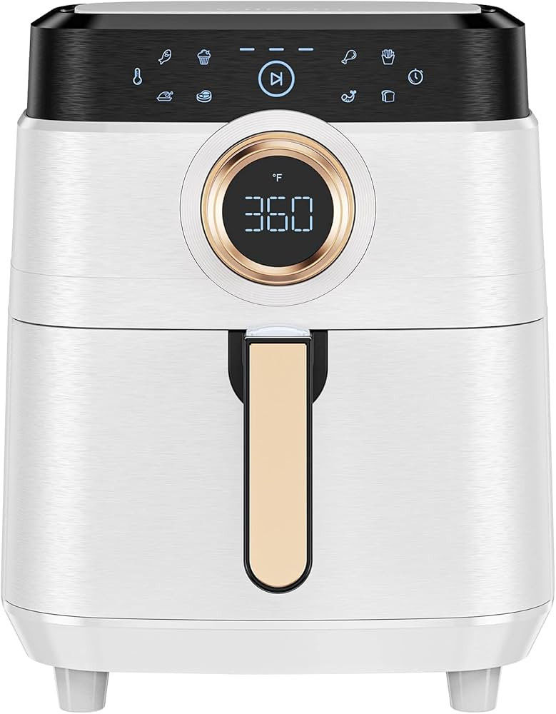 Air Fryer, ALLCOOL Airfryer Oven 8QT Large 1700W 8-in-1 with Touch Screen Air Fryers Dishwasher S... | Amazon (US)