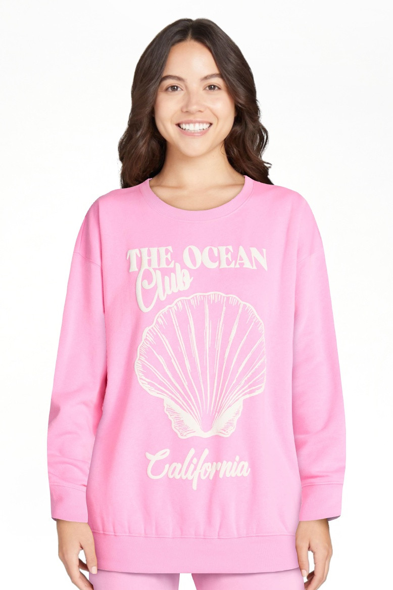 No Boundaries Graphic Crewneck Sweatshirt, Women's and Women's Plus Sizes XXS-4X | Walmart (US)