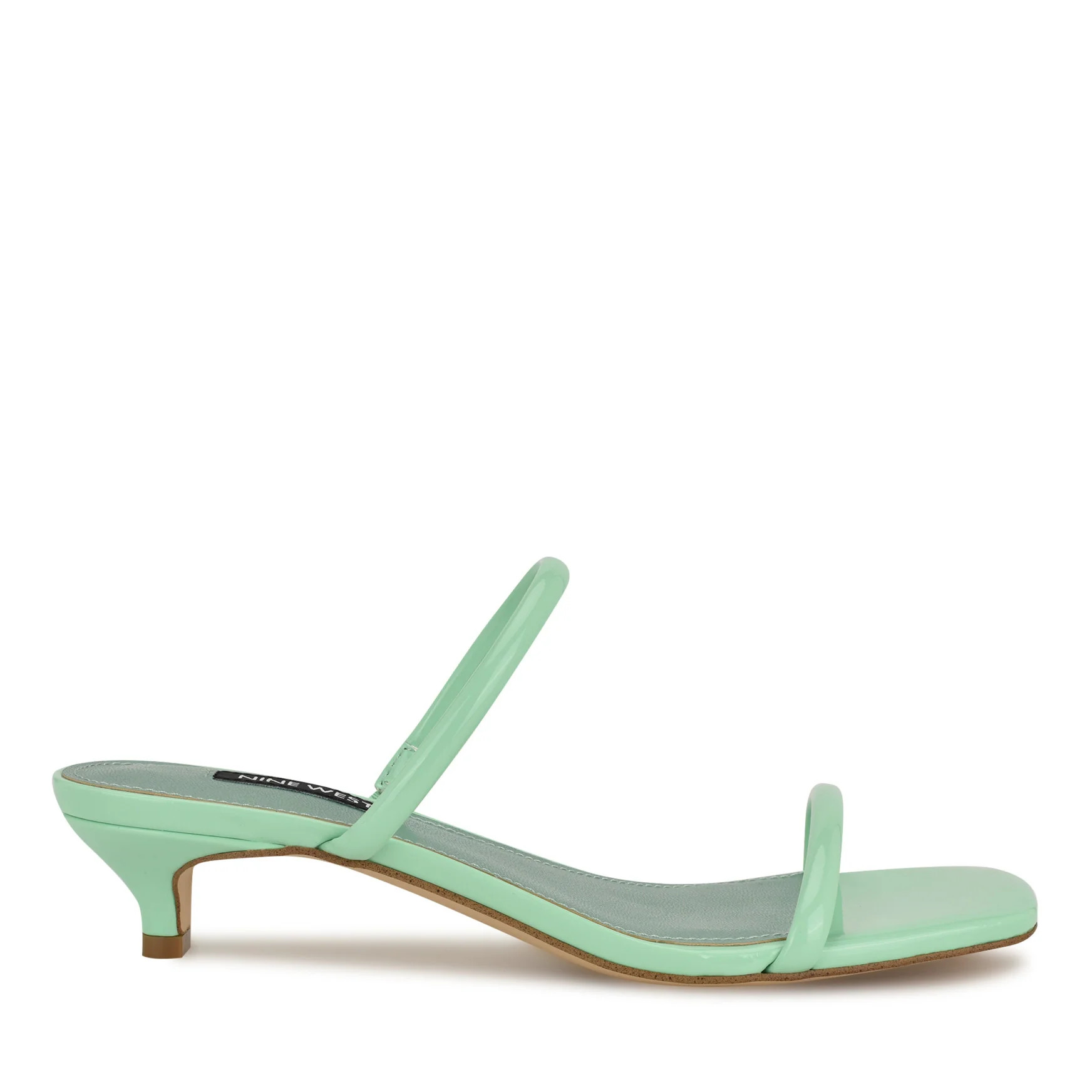 Women's Noel Slide Sandals - Mint Patent | Nine West | Nine West (US)
