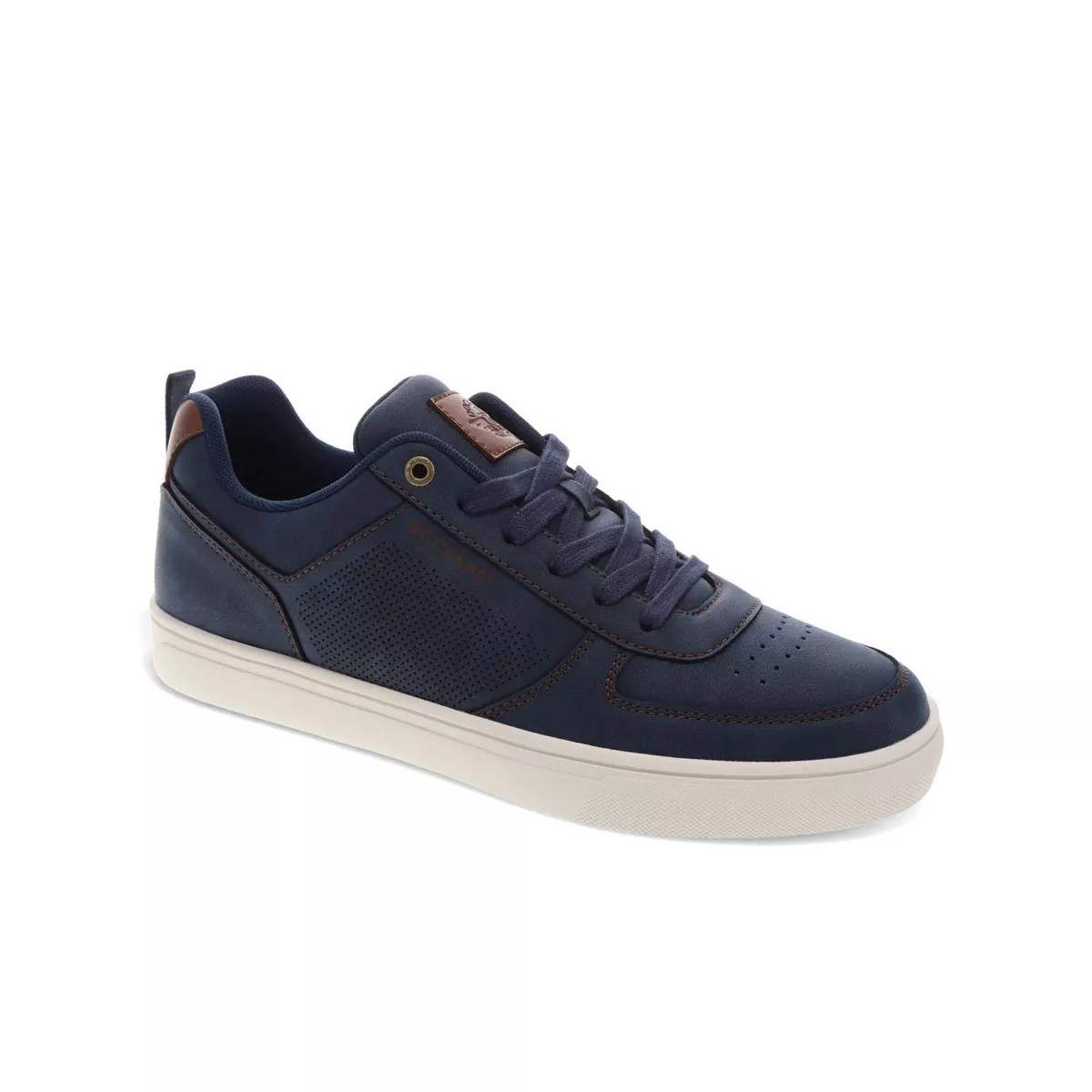Dockers Mens Landon Synthetic Leather Casual Lace Up Sneaker Shoe | Target