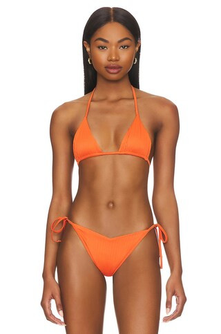 Nick Plisse Bikini Top
                    
                    Frankies Bikinis | Revolve Clothing (Global)