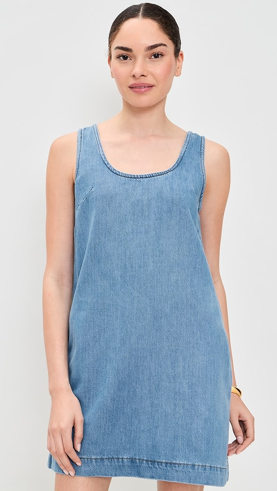 The Scoop Neck Mini Dress | Shopbop