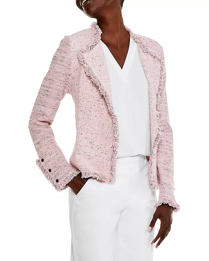 Fringe Mix Open Front Jacket | Bloomingdale's (US)