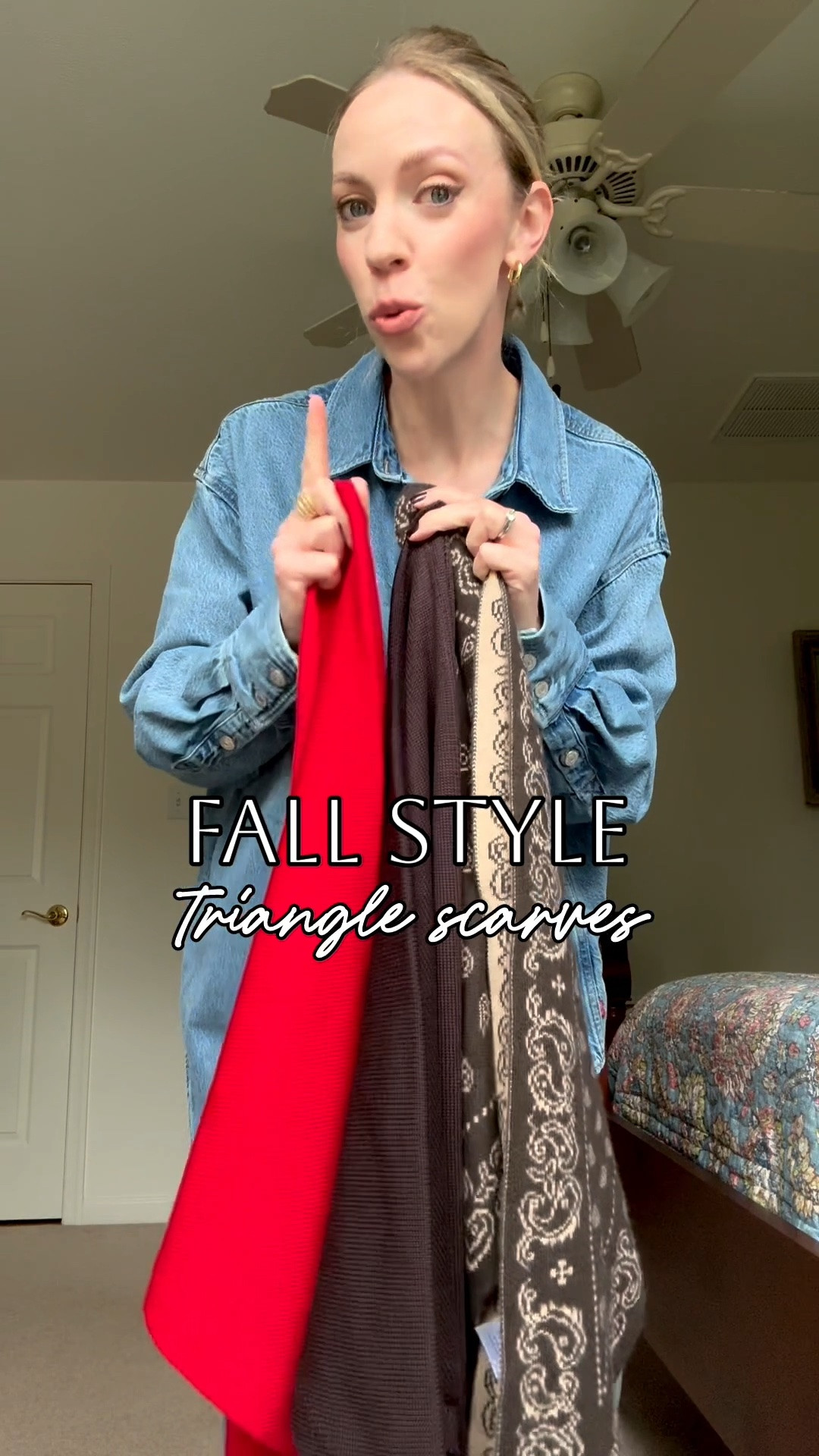 Triangle scarves are a must for your fall wardrobe - the shape makes styling so effortless 👌🏻 I bought two colors in this wool style - under $60!

#LTKSeasonal #LTKOver40 #LTKTravel
