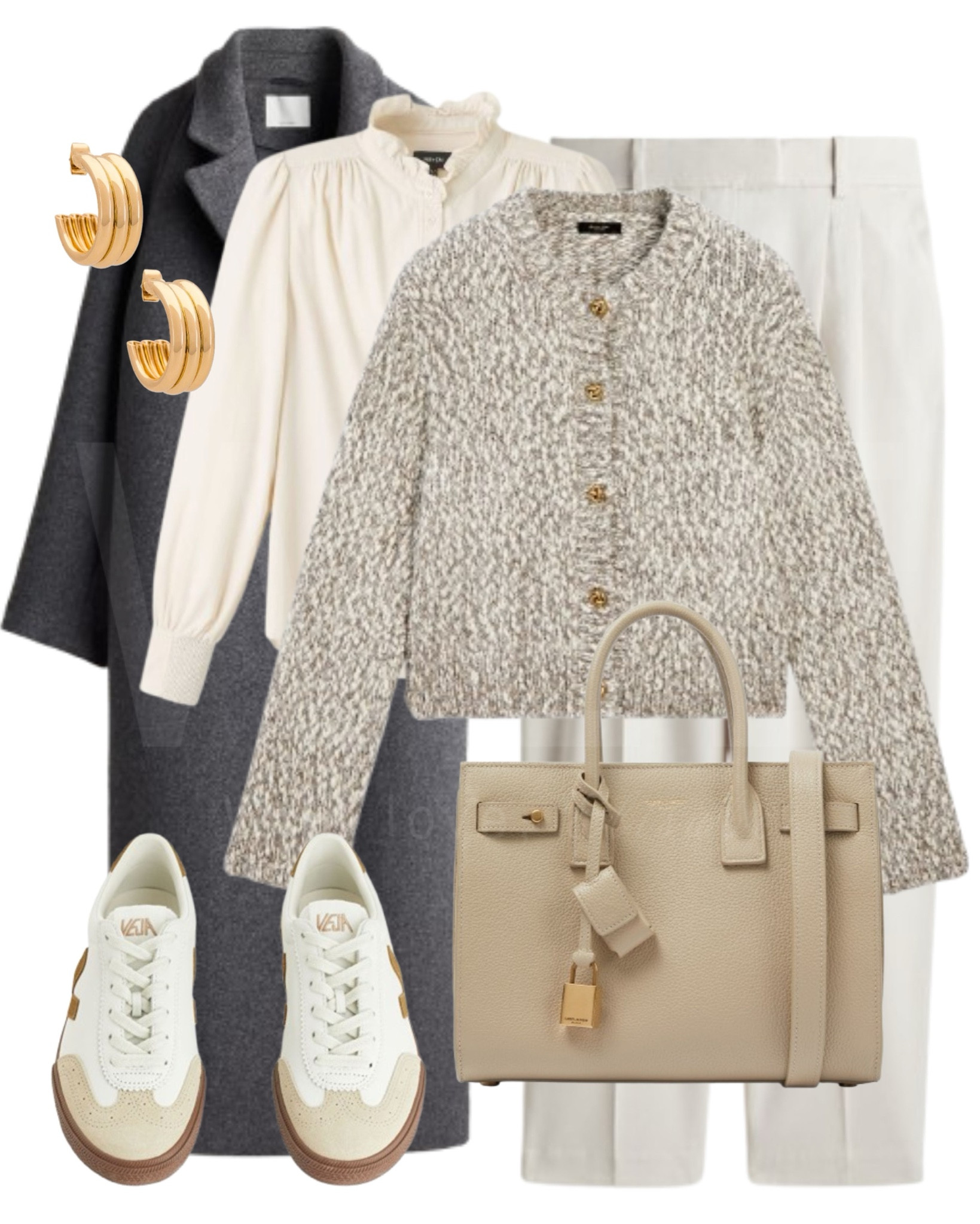 Simple neutral winter outfit for office or everyday ❤️



Veja, Massimo Dutti, H&M, Saint Laurent, winter outfit, grey wool coat

#LTKwinter #LTKautumn #LTKstyletip