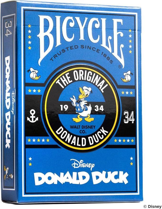 Bicycle Disney Classic Donald Duck Inspired Playing Cards | Amazon (US)