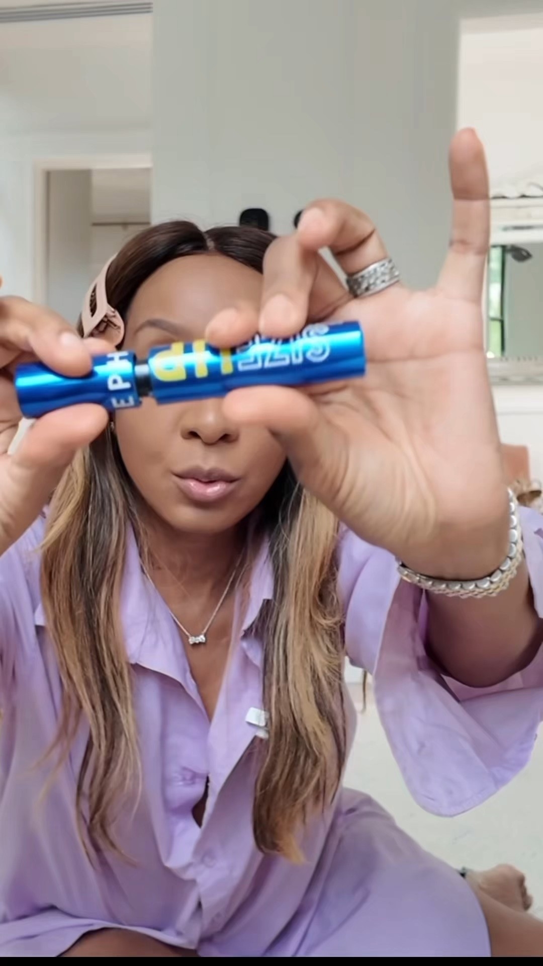 How I do this blue eye make up look that you like 👍🏾