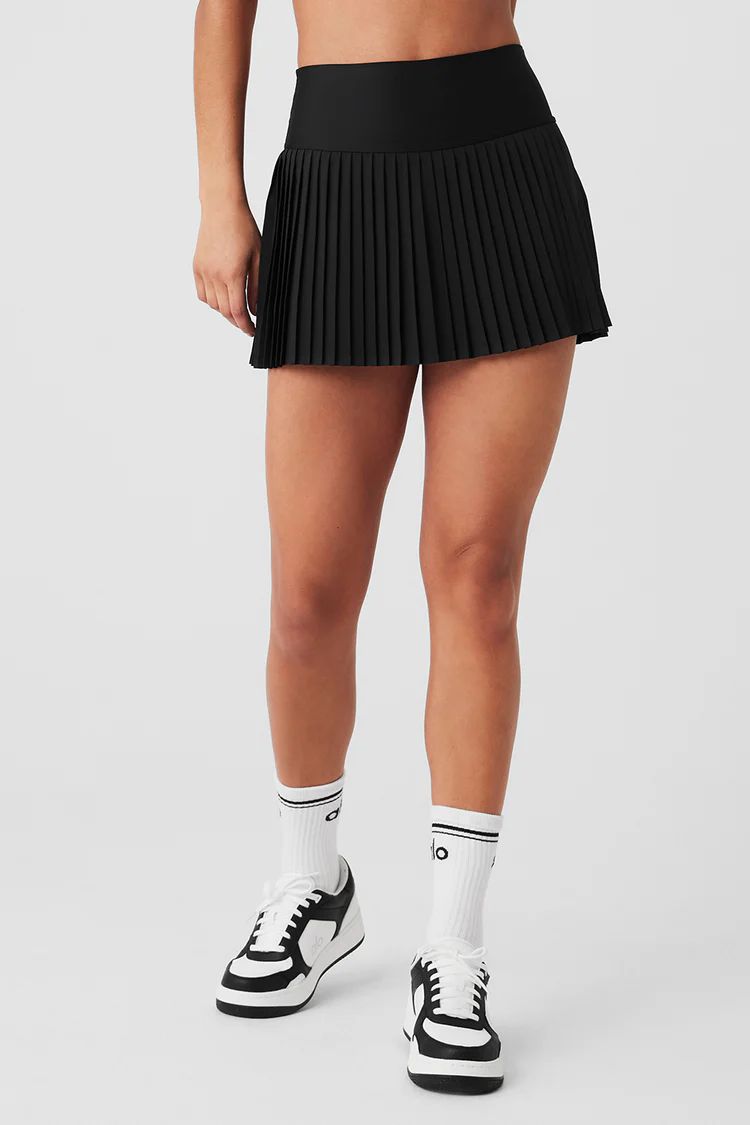 Grand Slam Tennis Skirt - Black | Alo Yoga