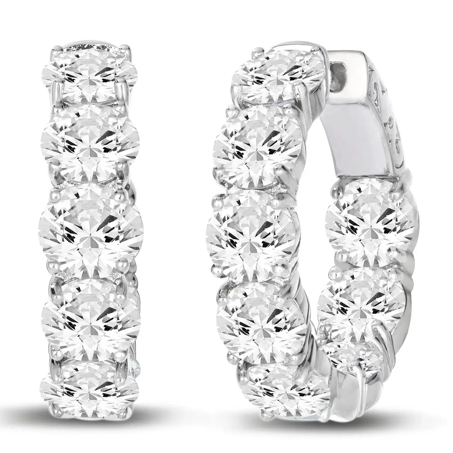 Bethenny Frankel 5 Carat Everyday Hoops - Anna Zuckerman | Anna Zuckerman