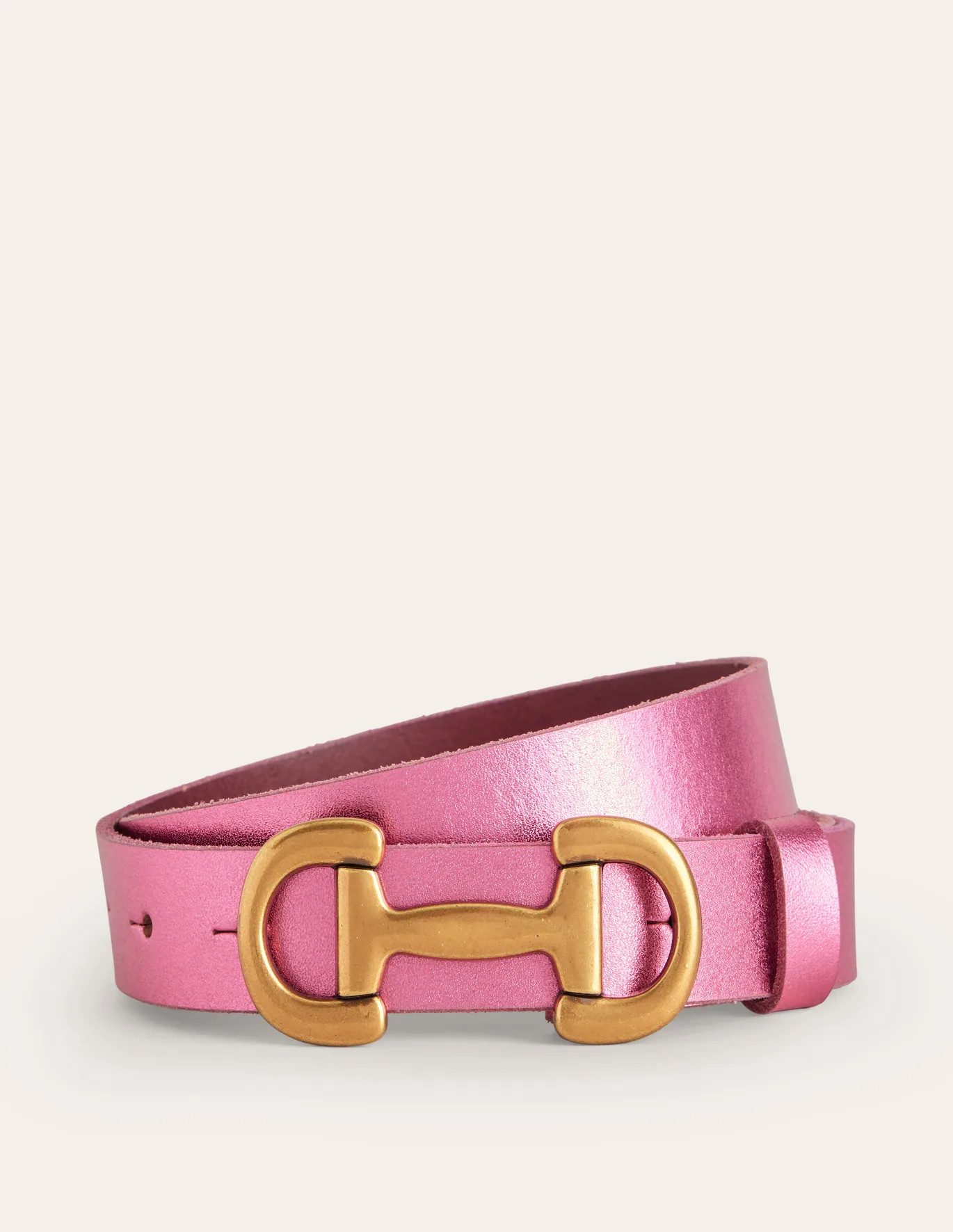 Iris Snaffle-Trim Leather Belt | Boden (US)