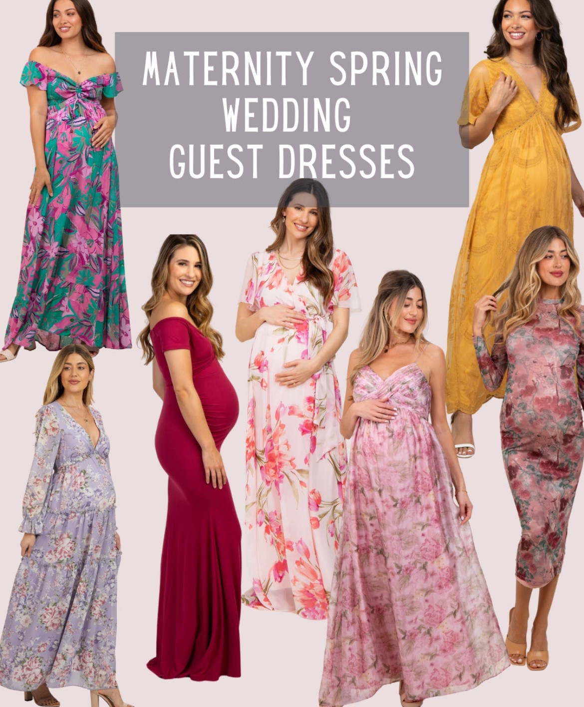 Here are some of my favorite Maternity dresses, perfect for a spring wedding, baby shower, or any other special occasion!

#LTKStyleTip #LTKWedding #LTKBump