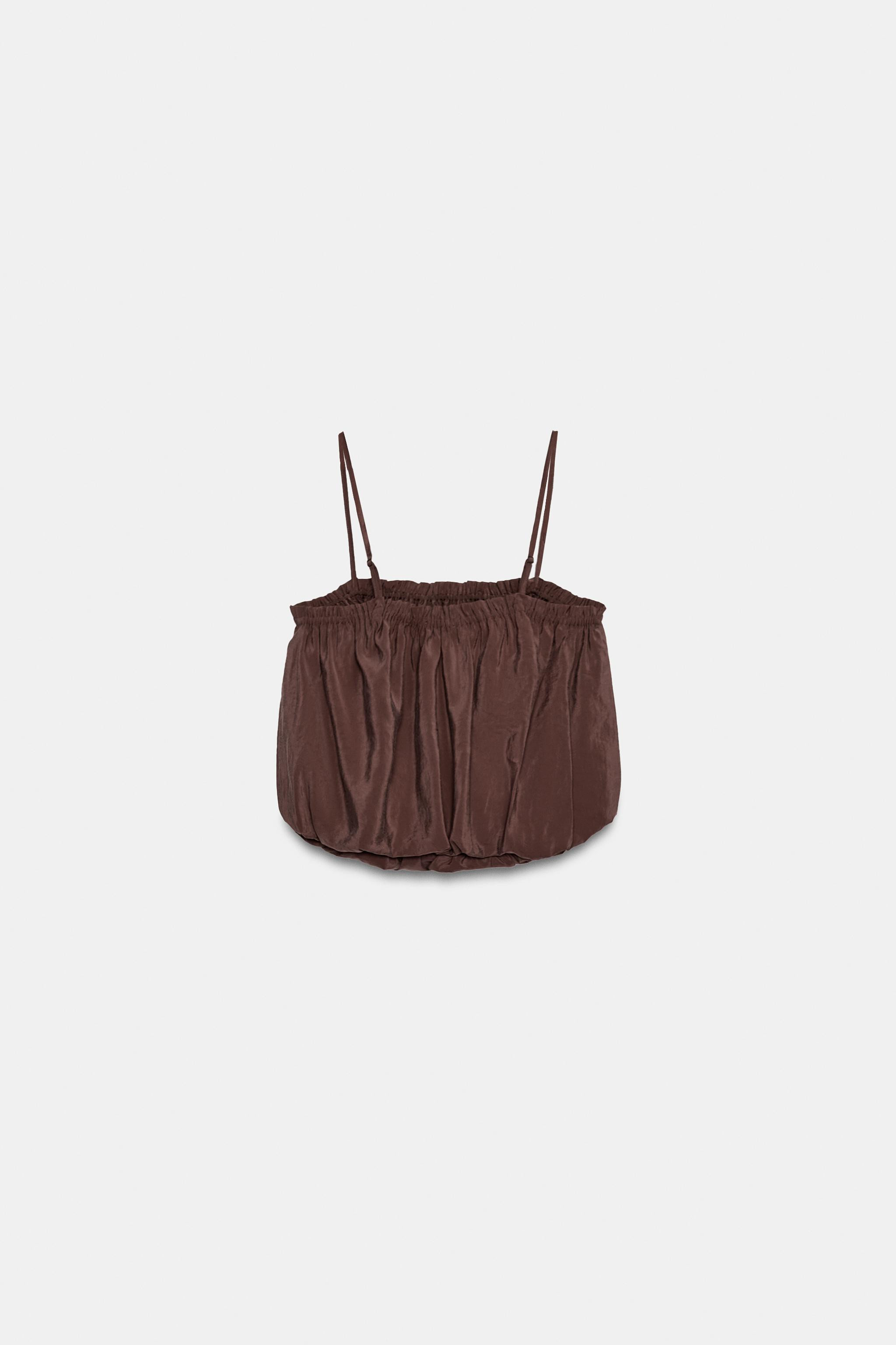 BALLOON STRAP TOP | Zara US