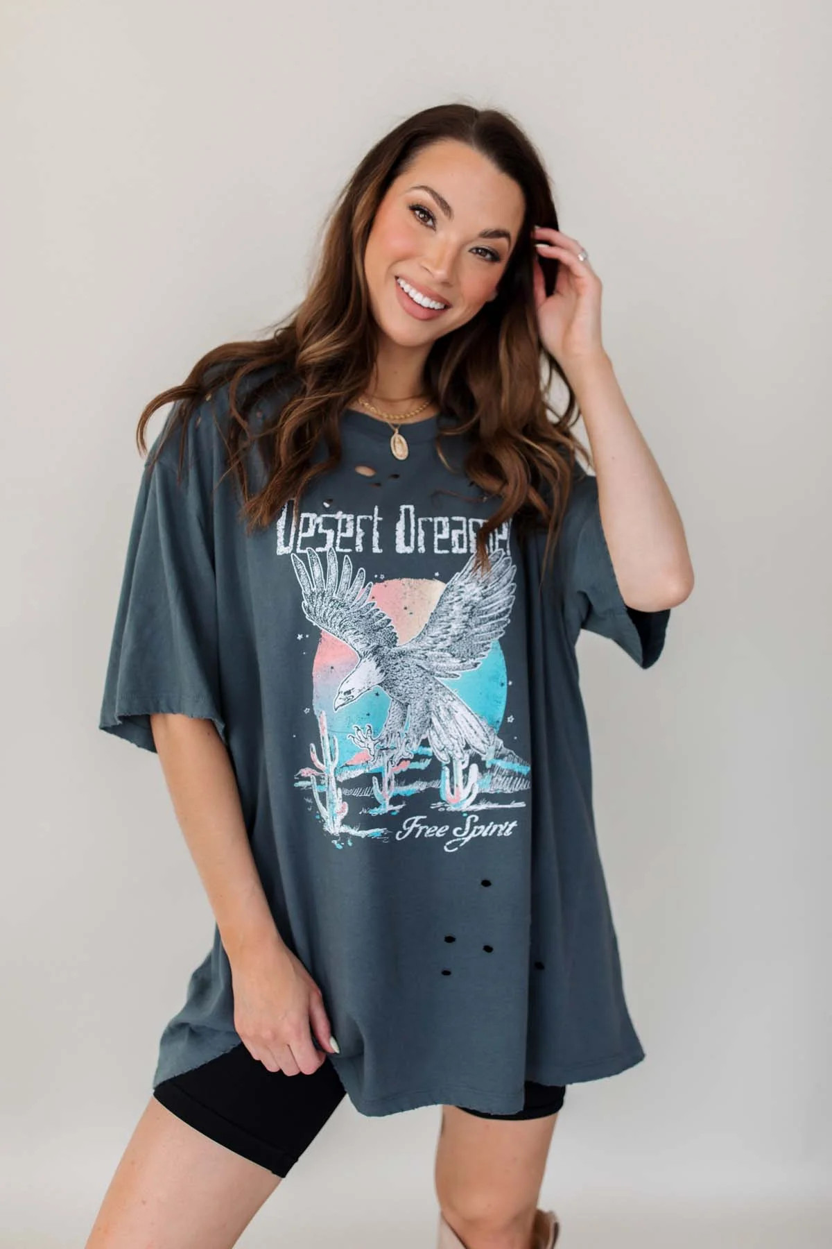 Desert Dreamer Distressed Graphic Tee | The Post