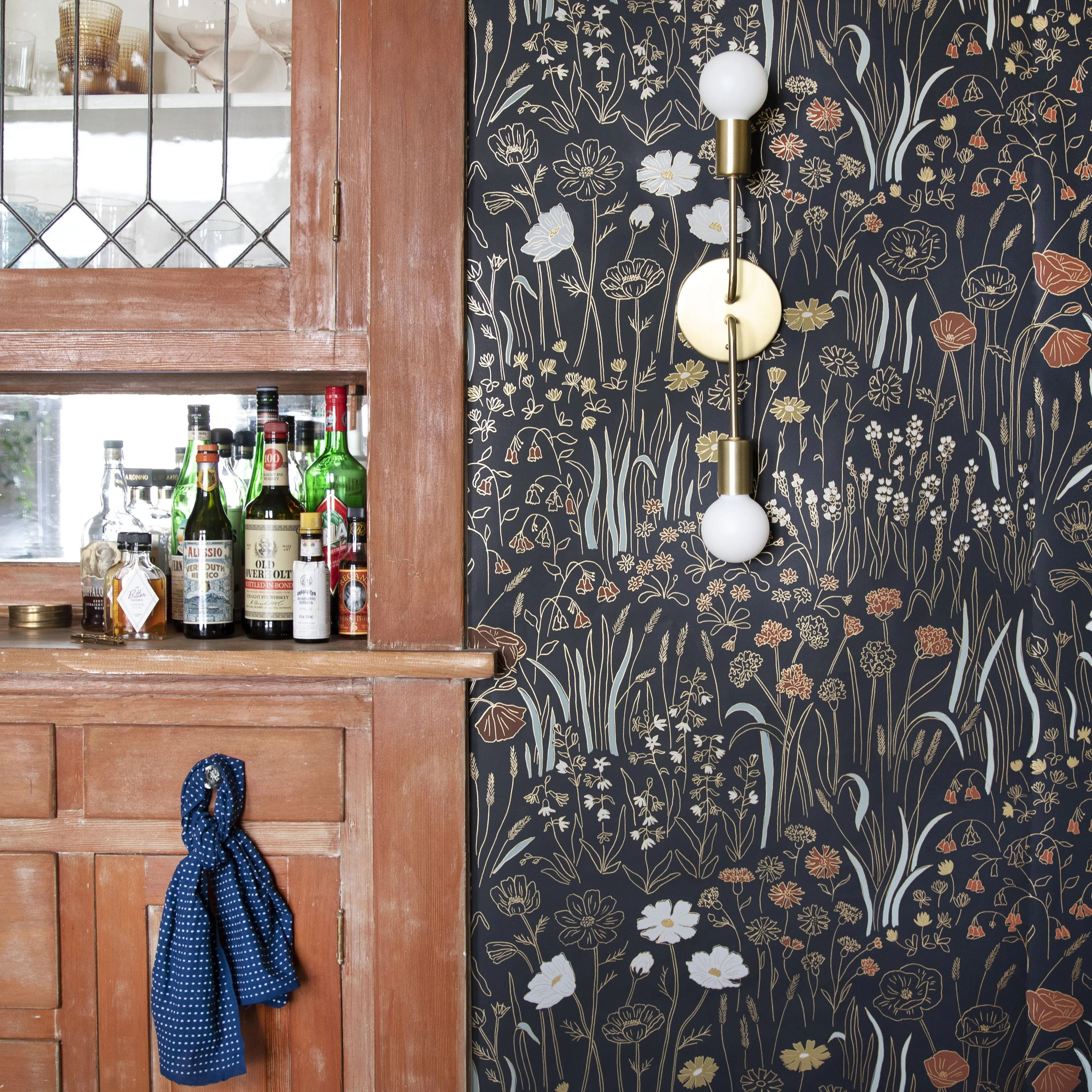 Alpine Garden Wallpaper - Multi | Schoolhouse